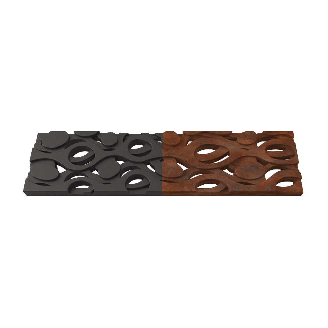 Janis Cast Iron Channel Drain Grate 498 x 125mm (20 x 5 Inch)