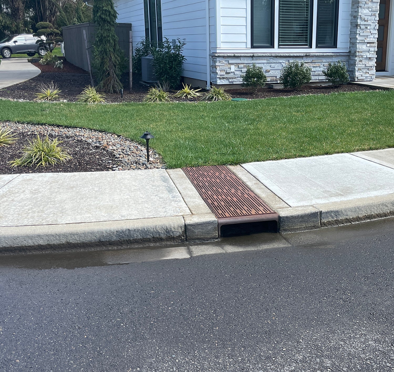 Rain Curb Inlet System Cast Ductile Iron SuDS Enhancement 457mm Heel Proof (18 Inch)