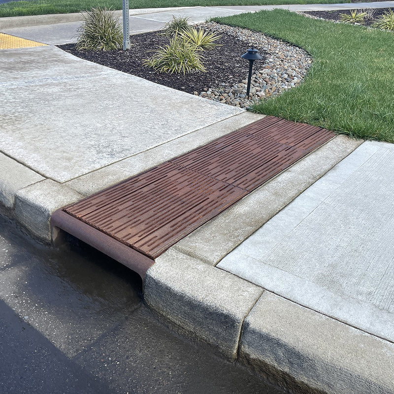 Rain Curb Inlet System Cast Ductile Iron SuDS Enhancement 457mm Heel Proof (18 Inch)