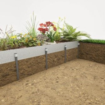 Steel Garden Lawn Edging 6mm