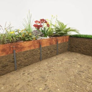 Steel Garden Lawn Edging 6mm