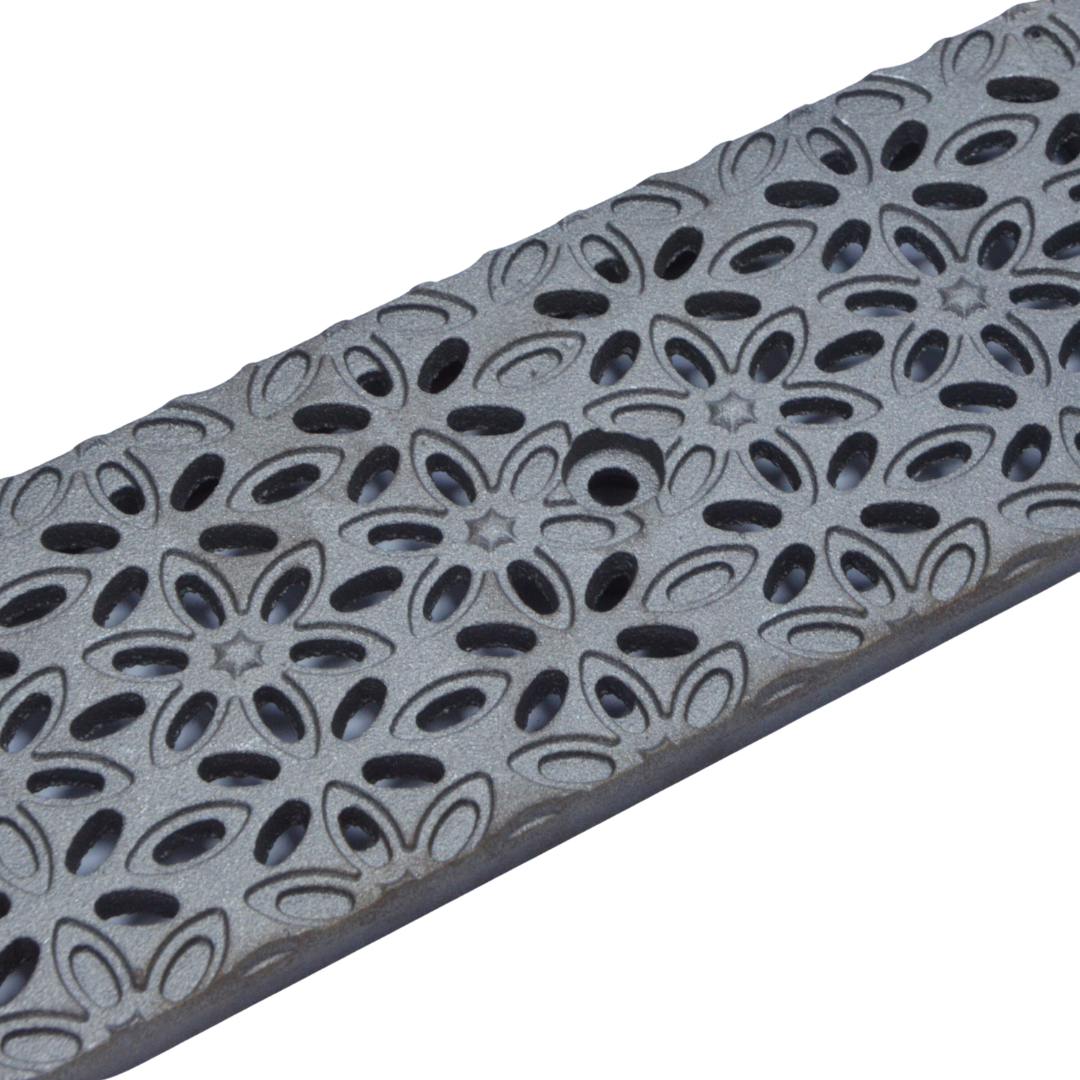 Anise Cast Iron Channel Drain Grate 497 x 125mm Heel Proof (20 x 5 Inch)