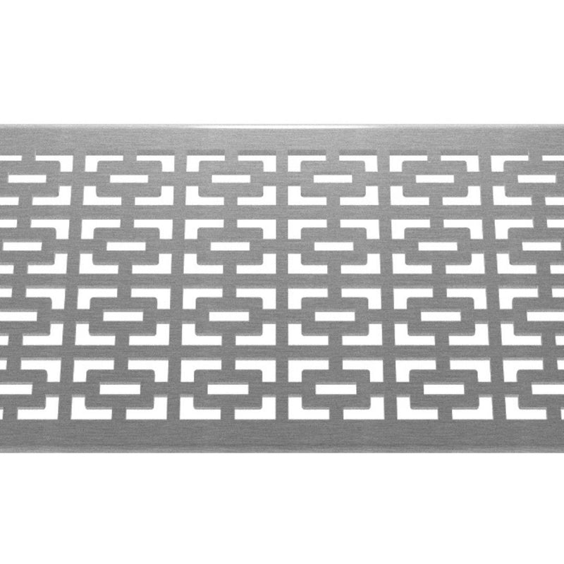 Geo Rectangular 304 Stainless Steel Channel Drain Grate 125 x 1000mm (5 Inch)