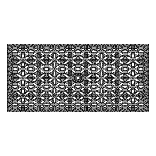 Anise Cast Iron Channel Drain Grate 498 x 239mm Heel Proof (20 x 10 Inch)