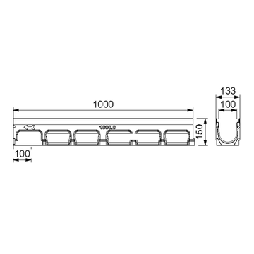 5 Inch Channel Drainage – Lateral Design Studio