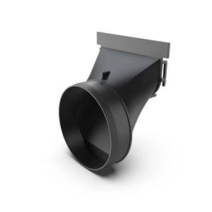 Aquascape Flexi Black Plastic End Cap with 110mm Outlet (5 Inch)