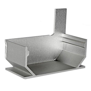 Aquaslot Aluminium Channel Slot Drain End Cap