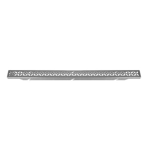 Aquaslot Wallflower Stainless Steel Slot Drain Grate 25 x 1000mm (1 Inch)