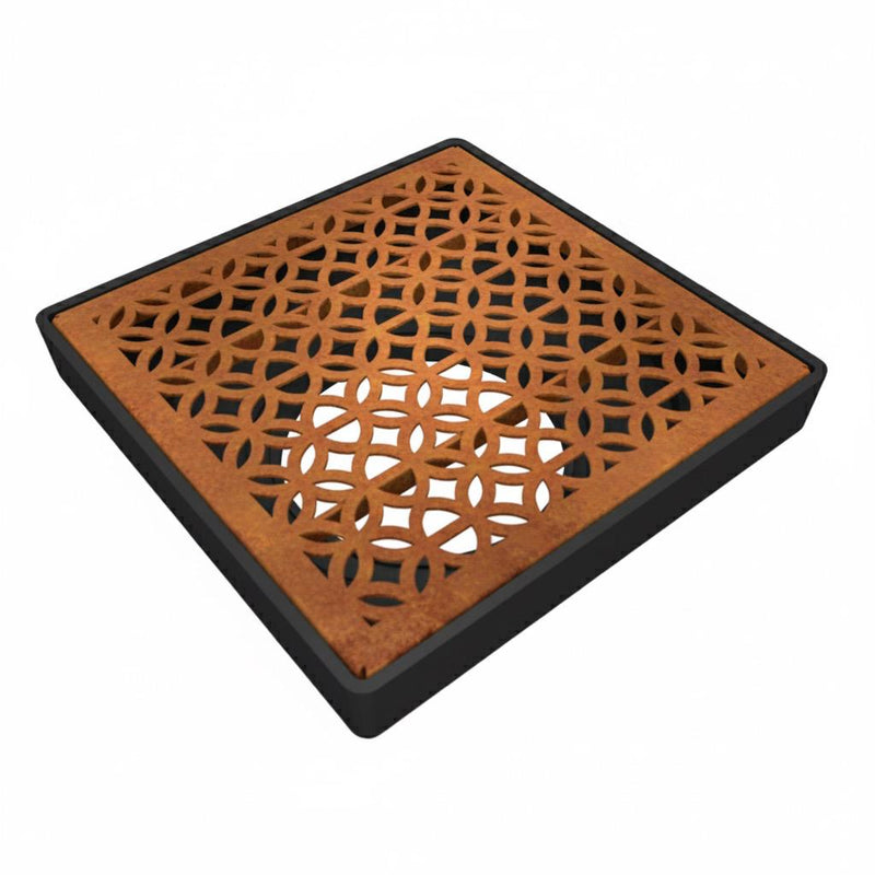 Archez Corten Steel Square Gully Cover (300 x 300mm)