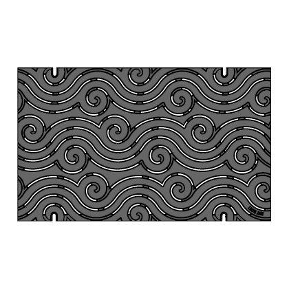 Argo Cast Iron Channel Drain Grate 610 x 368mm (24 x 15 Inch)