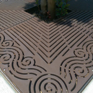 Argo Cast Ductile Iron Square Tree Grate 1216mm Heel Proof (48 Inch)