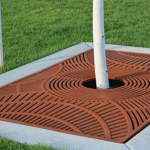 Arizona Cast Iron Tree Grate 1826 x 1216mm Heel Proof (72 x 48 Inch)