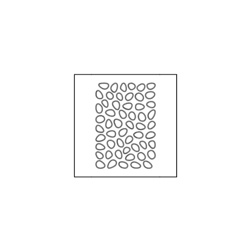 Cobble Jonite Stone Blank End Pool Grate 300 x 300mm (12 x 12 Inch)