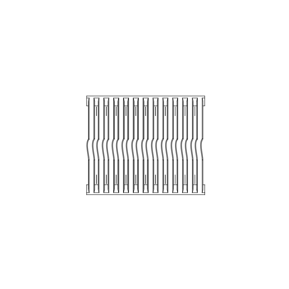 Tidal Jonite Stone Blank End Pool Grate 300 x 250mm (12 x 10 Inch)