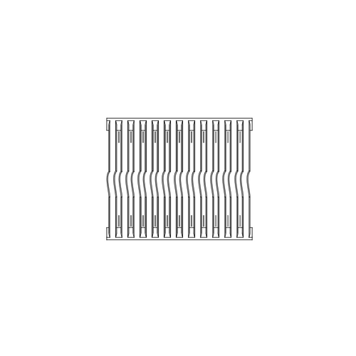 Tidal Jonite Stone Blank End Pool Grate 300 x 250mm (12 x 10 Inch)