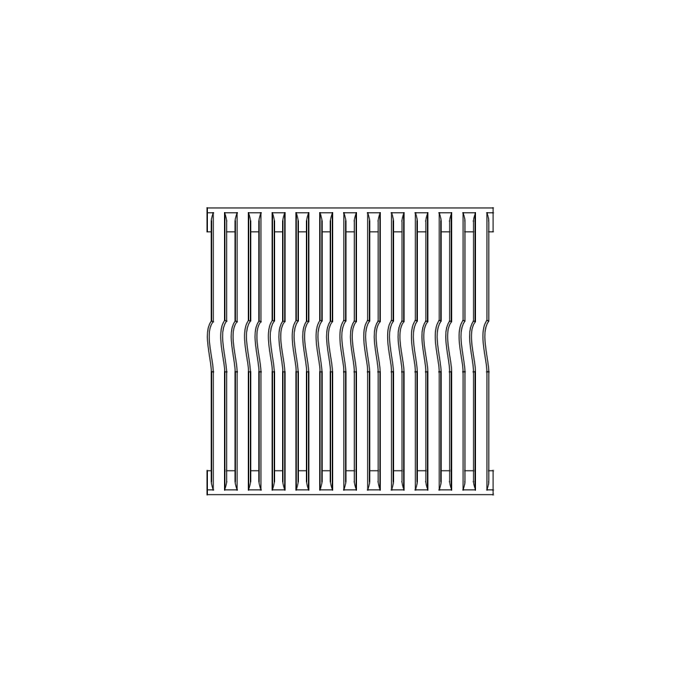 Tidal Jonite Stone Blank End Pool Grate 300 x 300mm (12 x 12 Inch)