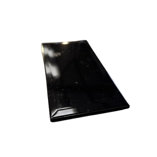 [CLEARANCE] Black Matt Ceramic Indoor Wall Tiles - Pack of 25