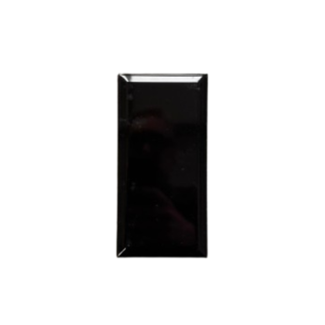[CLEARANCE] Black Matt Ceramic Indoor Wall Tiles - Pack of 25