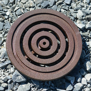 Bullseye Cast Iron Round Gully Cover 171mm Heel Proof (6 Inch)