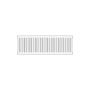 Classic Jonite Stone Bathroom Grate 600 x 200mm (24 x 8 Inch)
