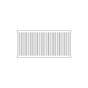 Classic Jonite Stone Bathroom Grate 600 x 300mm (24 x 12 Inch)
