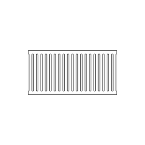Classic Jonite Stone Pool Grate 600 x 300mm (24 x 12 Inch)