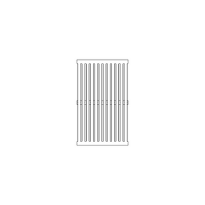 Classic Jonite Stone Bathroom Grate 300 x 500mm (12 x 20 Inch)