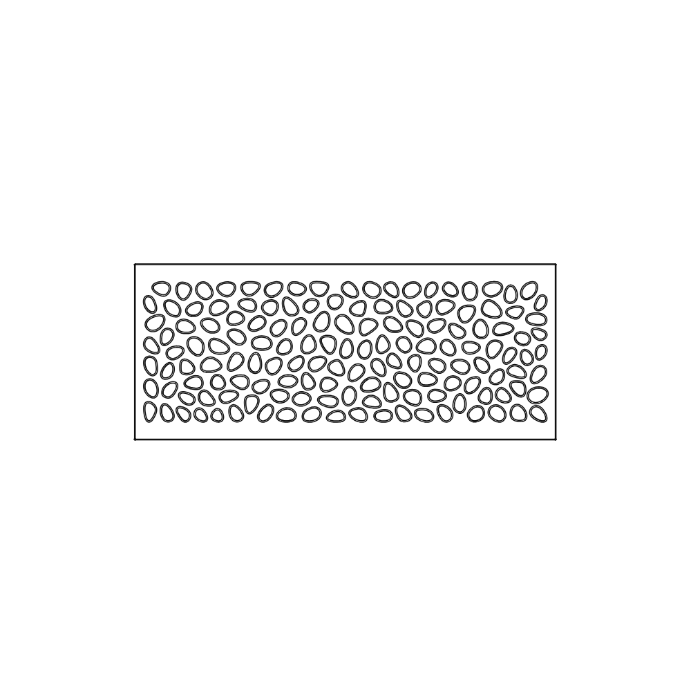 Cobble Jonite Stone Pool Grate 600 x 250mm (24 x 10 Inch)