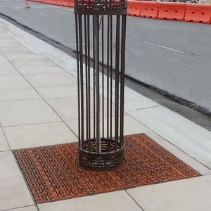 Carbochon Steel Tree Guard 1524 x 457mm (60 Inch)
