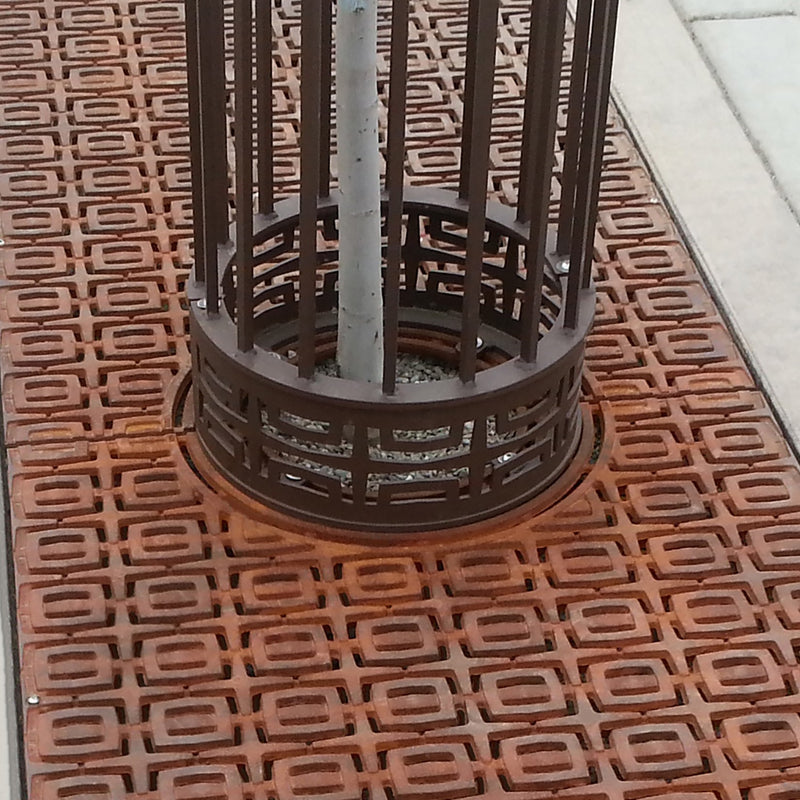 Carbochon Steel Tree Guard 1524 x 457mm (60 Inch)