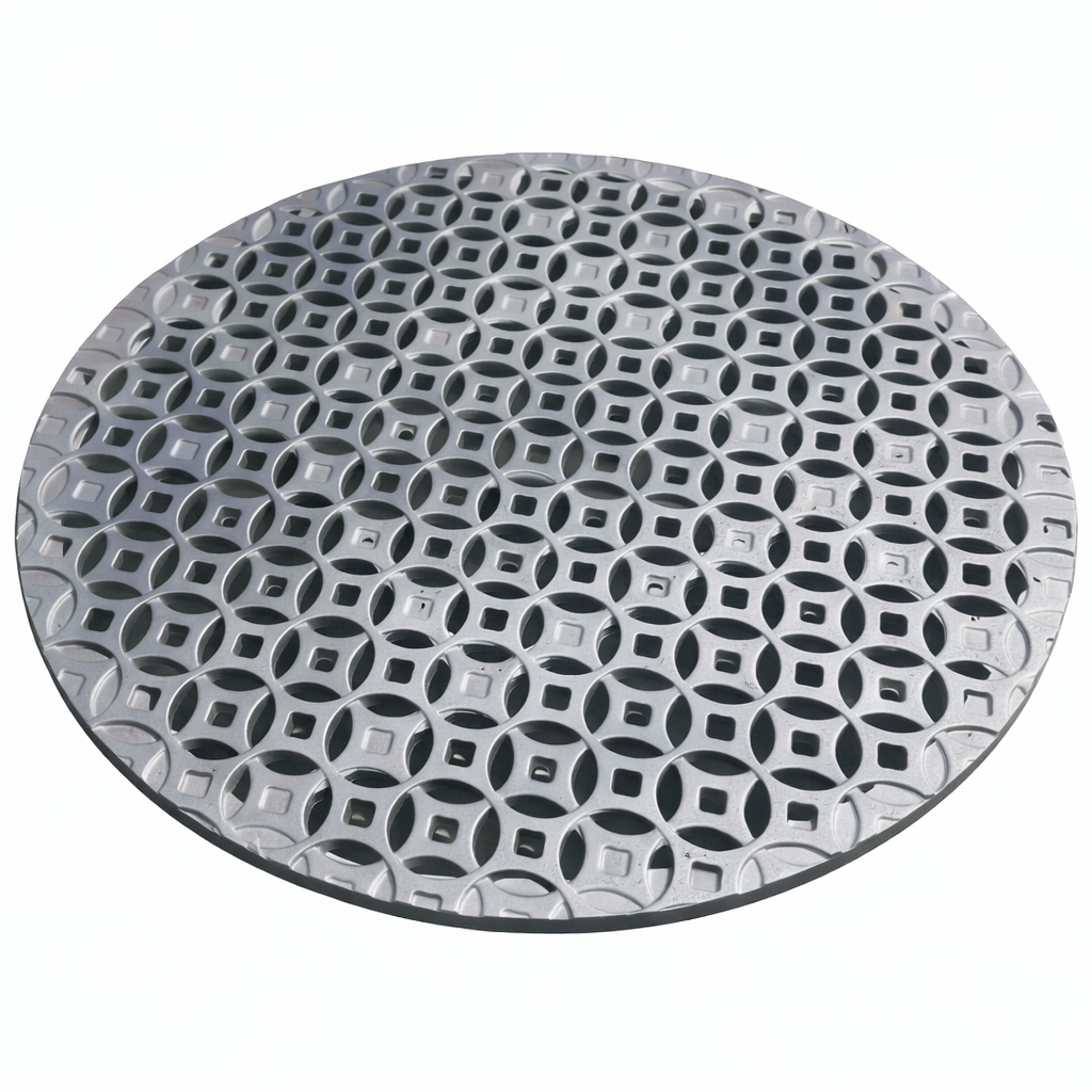 Interlaken Cast Iron Round Gully/Manhole Cover 605mm (24 Inch)
