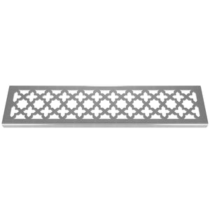 Columbus 304 Stainless Steel Channel Drain Grate 75 x 913mm (3 Inch)