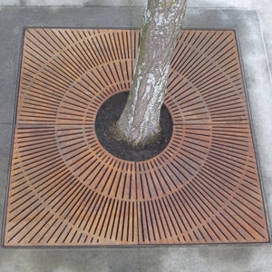 Corona Cast Iron Square Tree Grate 1216mm Heel Proof (48 Inch)