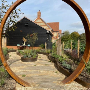 Corten Steel Moongate 2200mm Ring