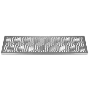 Cubix 304 Stainless Steel Channel Drain Grate 125 x 1000mm (5 Inch)