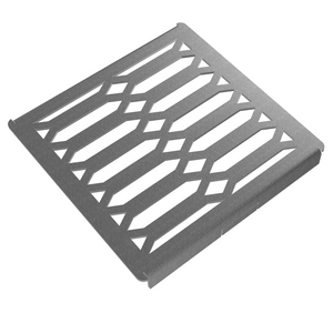 Replacement / Retrofit Square Gully Hexagon 304 Stainless Steel Grating (148 x 148mm)