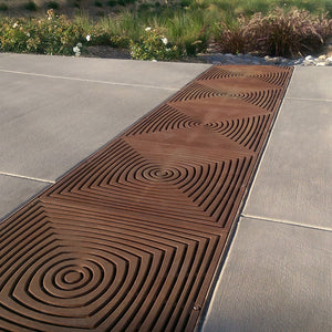 Divisadero PEDESTRIAN LOAD ONLY Cast Iron Square Gully Cover 605mm Heel Proof (24 Inch)