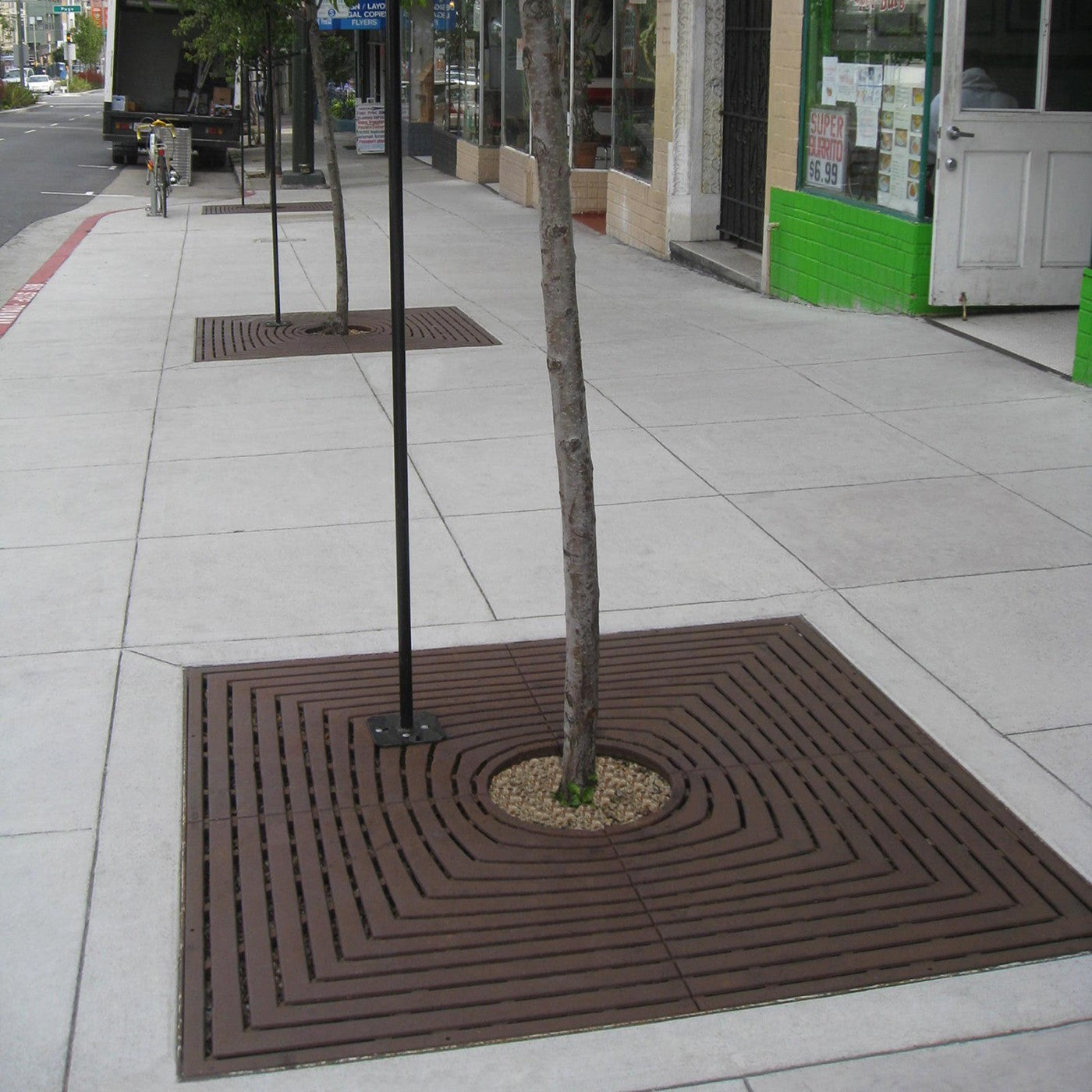 Divisadero Cast Ductile Iron Square Tree Grate 1521mm (60 Inch)