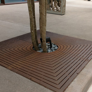 Divisadero Cast Iron Square Tree Grate 1826mm Heel Proof (72 Inch)