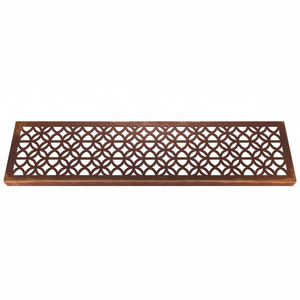 Double Archez Corten Steel Channel Drain Grate 125 x 1000mm (5 Inch)