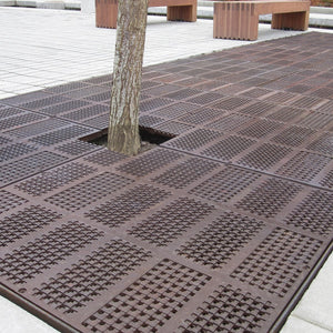 Explora Cast Iron Channel Drain Grate 607 x 302mm (24 x 12 Inch)