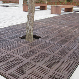Explora Cast Iron Square Tree Grate 1827mm (72 Inch)