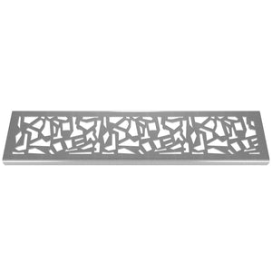 Flint 304 Stainless Steel Channel Drain Grate 75 x 913mm (3 Inch)