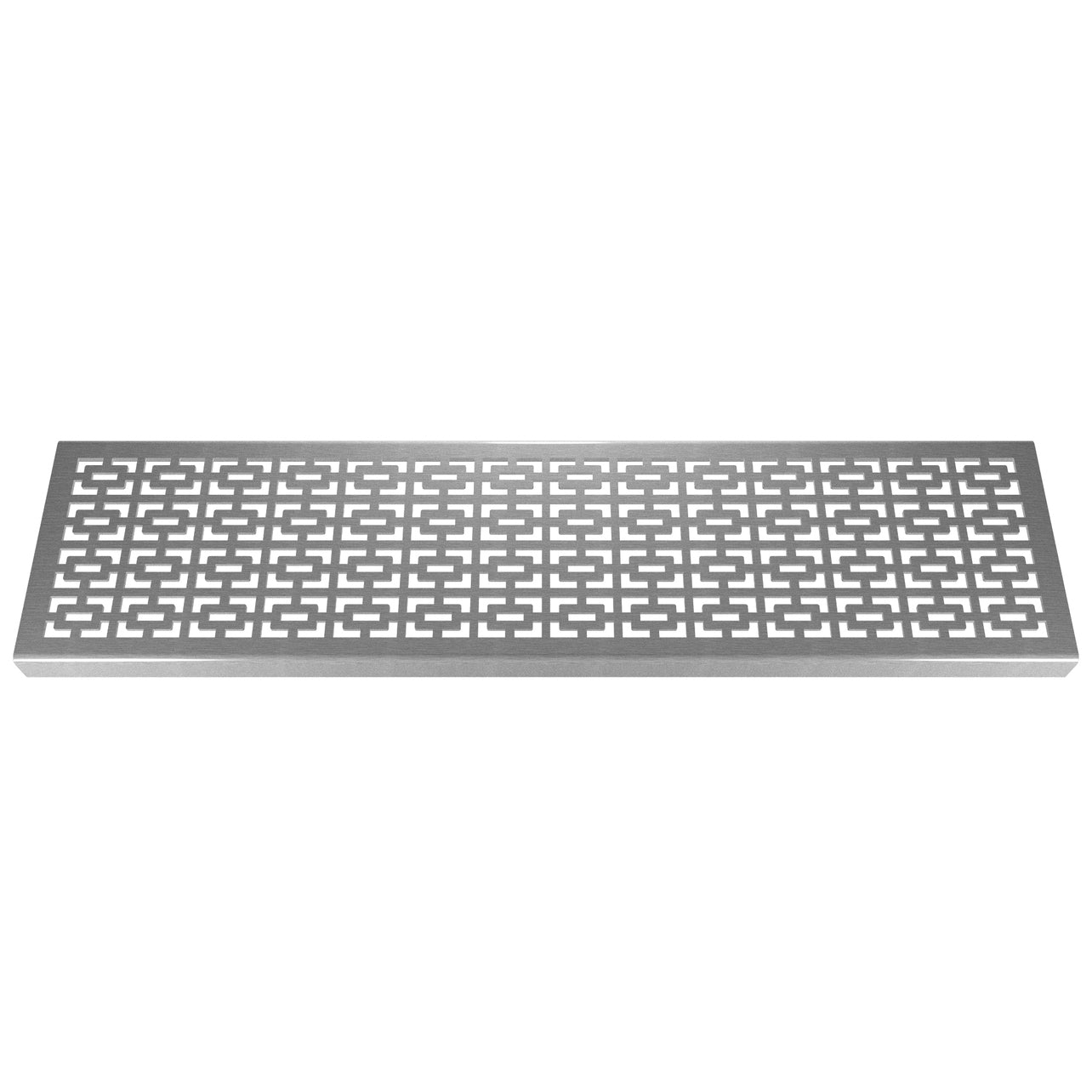 Geo Rectangular 304 Stainless Steel Channel Drain Grate 125 x 1000mm (5 Inch)