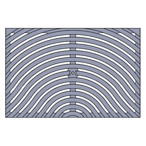 Ground Swell Cast Iron Channel Drain Grate 454 x 302mm (18 x 12 Inch)