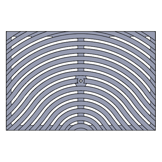 Ground Swell Cast Iron Channel Drain Grate 454 x 302mm (18 x 12 Inch)