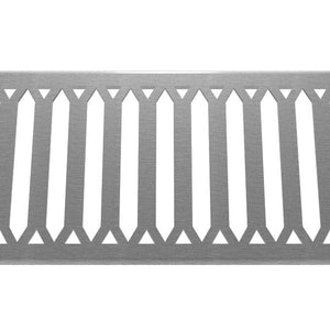 [SALE ITEM] Hexagon 304 Stainless Steel Channel Drain Grate 125 x 1000mm (5 Inch)