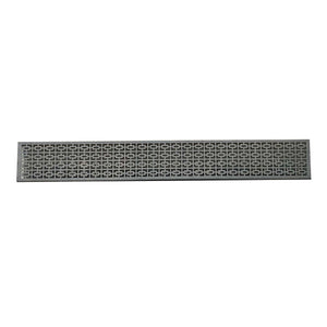 [CLEARANCE] Geo Rectangular 304 Stainless Steel Channel Drain Grate 125 x 880mm (5 Inch)
