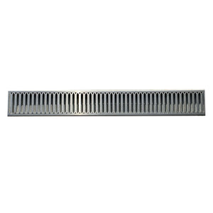 [CLEARANCE] Hexagon 304 Stainless Steel Channel Drain Grate 125 x 940mm (5 Inch)