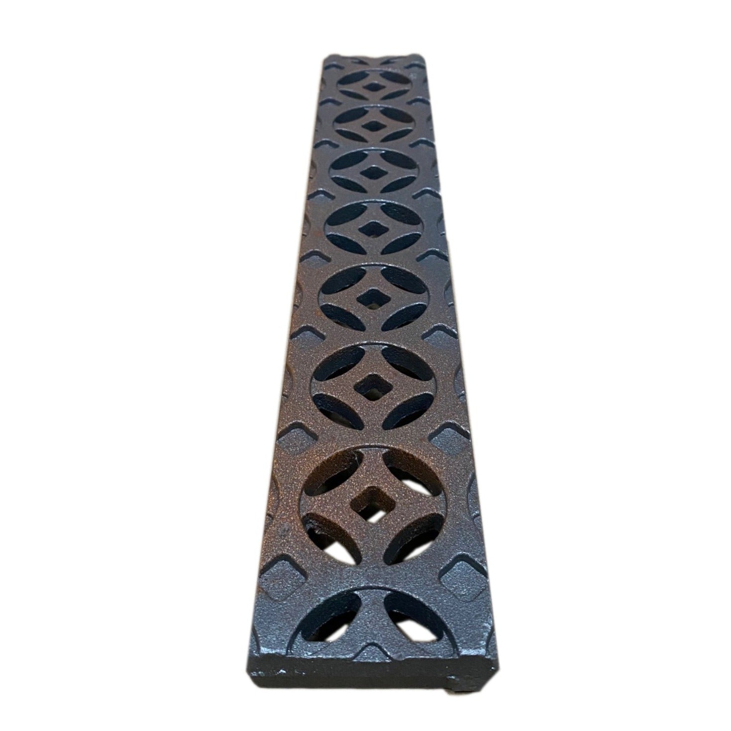 [CLEARANCE] Interlaken Cast Iron Channel Drain Grate 454 x 75mm (18 x 3 Inch)